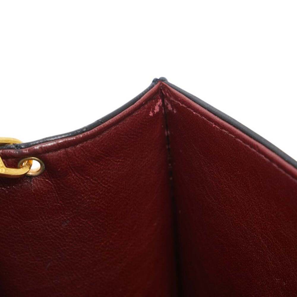 CHANEL Black Lambskin Leather Shoulder Bag - Picture 9 of 16